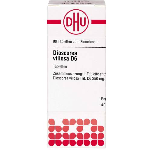 Dioscorea Villosa D 6 Tabletten 80 St