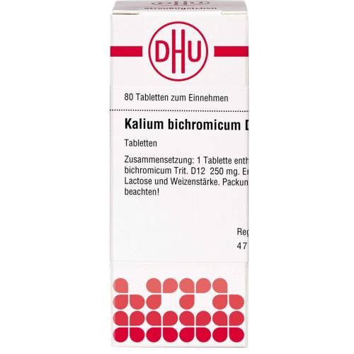Kalium Bichromicum D 12 Tabletten 80 St