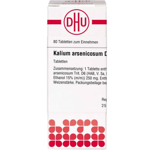 Kalium Arsenicosum D 6 Tabletten 80 St