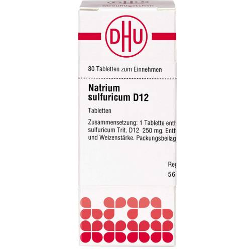 Natrium Sulfuricum D 12 Tabletten 80 St