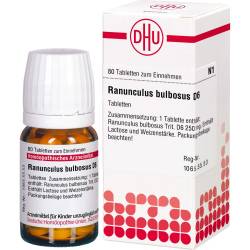 Ranunculus Bulbosus D 6 Tabletten 80 St