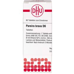 Pareira Brava D 6 Tabletten 80 St