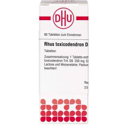 Rhus Toxicodendron D 8 Tabletten 80 St