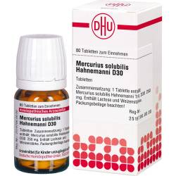 Mercurius Solubilis Hahnemanni D 30 Tabletten 80 St