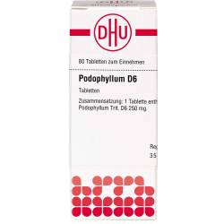 Podophyllum D 6 Tabletten 80 St