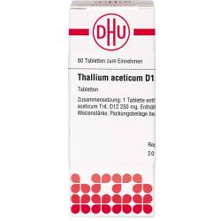 Thallium Aceticum D 12 Tabletten 80 St