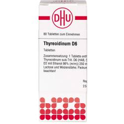 Thyreoidinum D 6 Tabletten 80 St