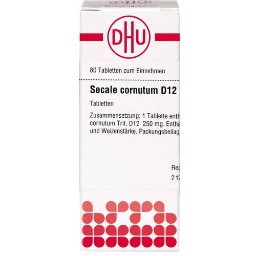 Secale Cornutum D 12 Tabletten 80 St