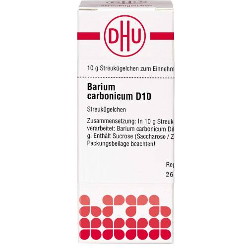 Barium Carbonicum D 10 Globuli 10 g