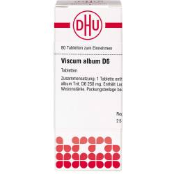 Viscum Album D 6 Tabletten 80 St