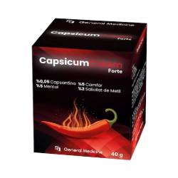 Capsicum crema forte cu ardei iute 40g