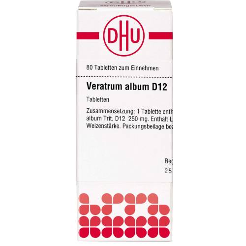 Veratrum Album D 12 Tabletten 80 St