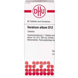 Veratrum Album D 12 Tabletten 80 St