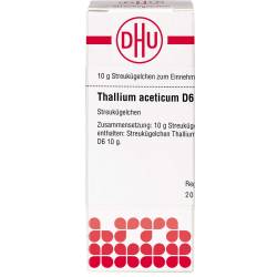 Thallium Aceticum D 6 Globuli 10 g