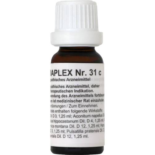 Regenaplex Nr.31 c Tropfen zum Einnehmen 15 ml