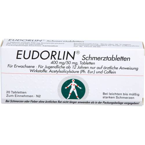 Eudorlin Schmerztabletten 20 St