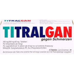Titralgan Tabletten gegen Schmerzen 10 St