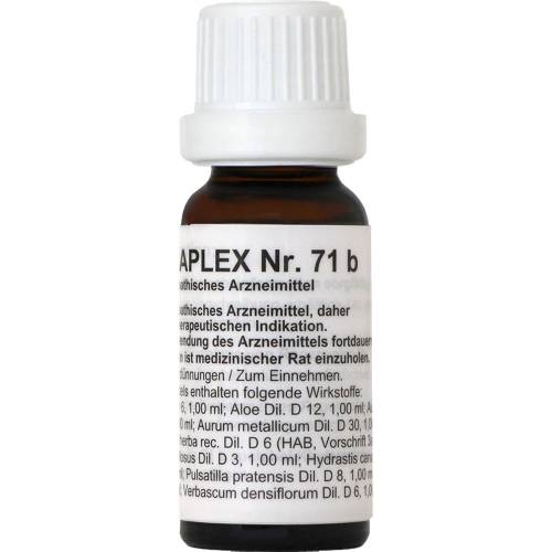 Regenaplex Nr.71 b Tropfen zum Einnehmen 15 ml