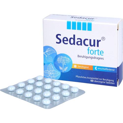Sedacur forte Beruhigungsdragees 60 St