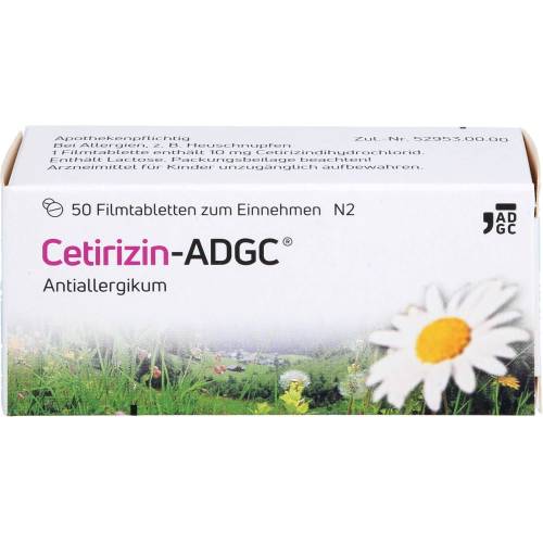 Cetirizin Adgc Filmtabletten 50 St