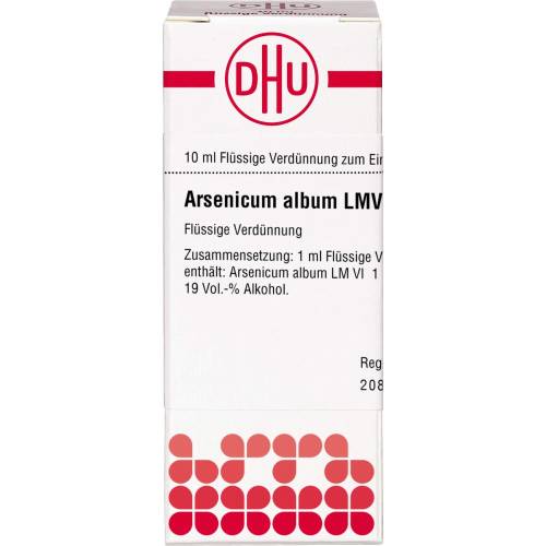 Arsenicum Album Lm Vi Dilution 10 ml