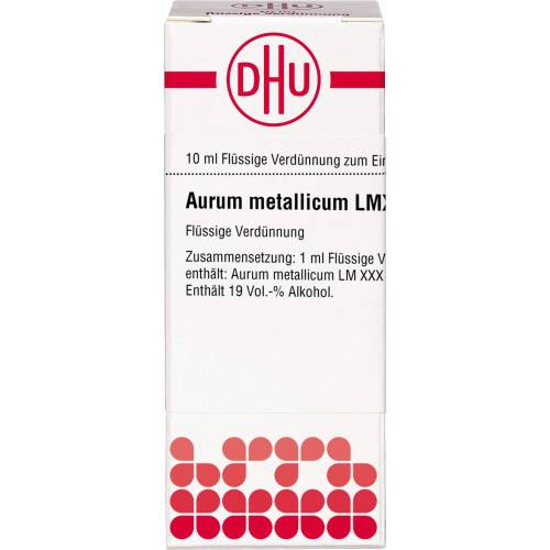 Aurum Metallicum Lm Xxx Dilution 10 ml