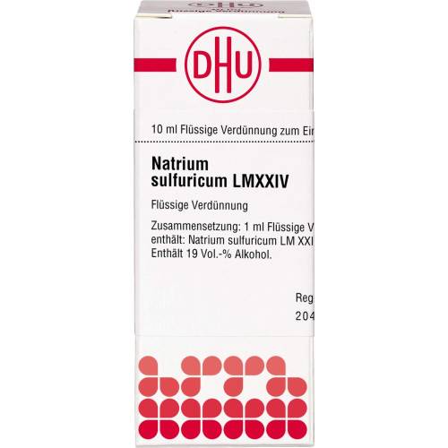 Natrium Sulfuricum Lm Xxiv Dilution 10 ml