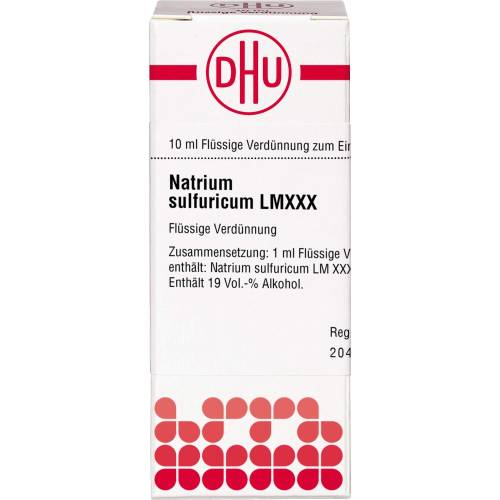 Natrium Sulfuricum Lm Xxx Dilution 10 ml