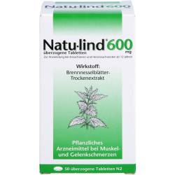 Natulind 600 mg überzogene Tabletten 50 St