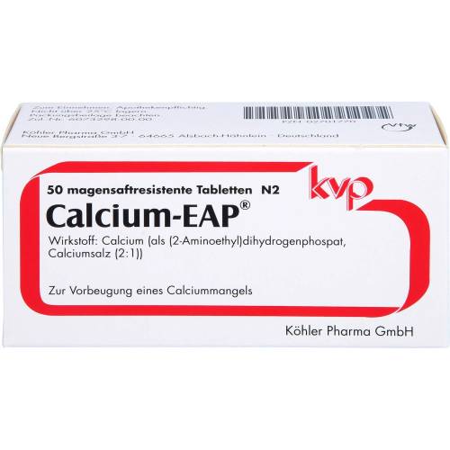 Calcium Eap magensaftresistente Tabletten 50 St