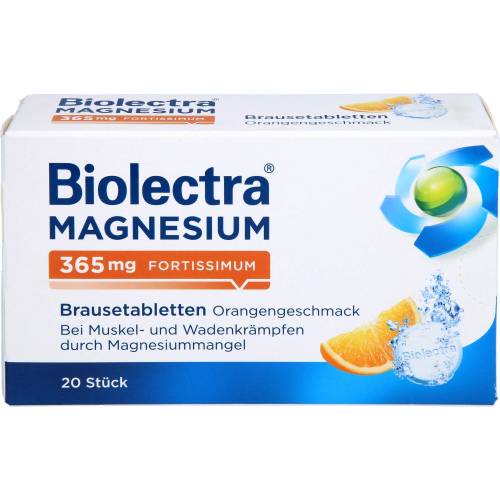 Biolectra Magnesium 365 mg fortissimum Orange 20 St