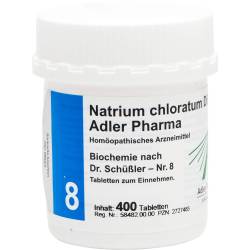 Biochemie Adler 8 Natrium chloratum D 6 Tabletten 400 St