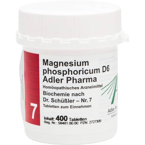 Biochemie Adler 7 Magnesium phosphoricum D 6 Tabl. 400 St