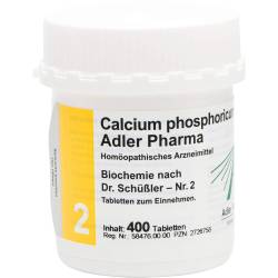 Biochemie Adler 2 Calcium phosphoricum D 6 Tabl. 400 St