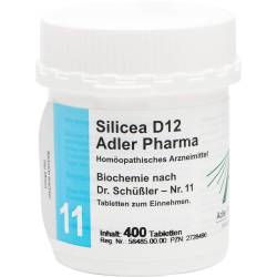 Biochemie Adler 11 Silicea D 12 Tabletten 400 St