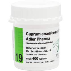 Biochemie Adler 19 Cuprum arsenicosum D 12 Tabl. 400 St