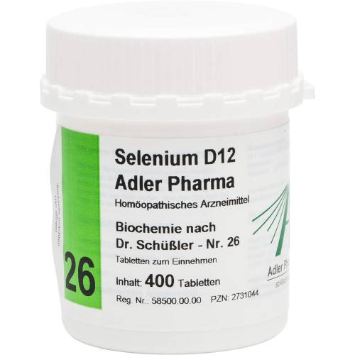 Biochemie Adler 26 Selenium D 12 Tabletten 400 St