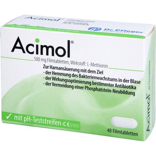 Acimol mit pH Teststreifen Filmtabletten 48 St