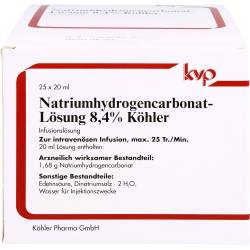 Natriumhydrogencarbonat-Lösung 8,4% Köhler 500 ml