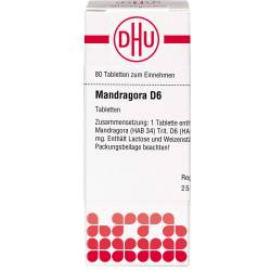 Mandragora D 6 Tabletten 80 St