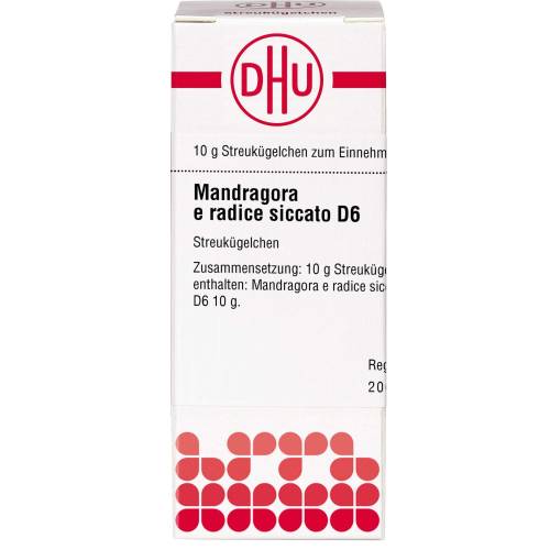 Mandragora E radice siccata D 6 Globuli 10 g