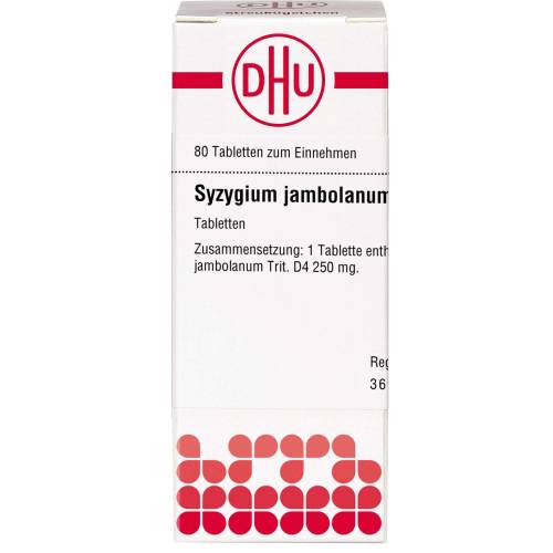Syzygium Jambolanum D 4 Tabletten 80 St