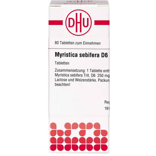 Myristica Sebifera D 6 Tabletten 80 St