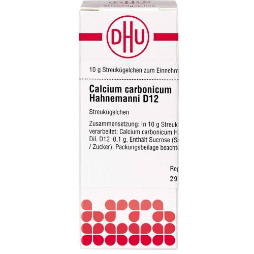 Calcium Carbonicum Hahnemanni D 12 Globuli 10 g