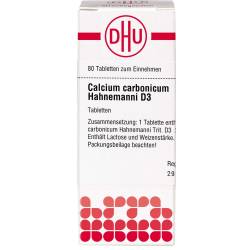 Calcium Carbonicum Hahnemanni D 3 Tabletten 80 St
