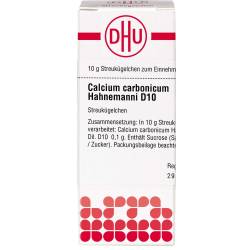 Calcium Carbonicum Hahnemanni D 10 Globuli 10 g