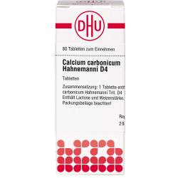 Calcium Carbonicum Hahnemanni D 4 Tabletten 80 St