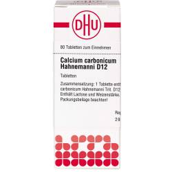 Calcium Carbonicum Hahnemanni D 12 Tabletten 80 St