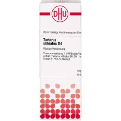 Tartarus Stibiatus D 4 Dilution 20 ml
