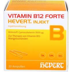 Vitamin B12 Forte Hevert injekt Inj.-Lsg.Amp. 40 ml